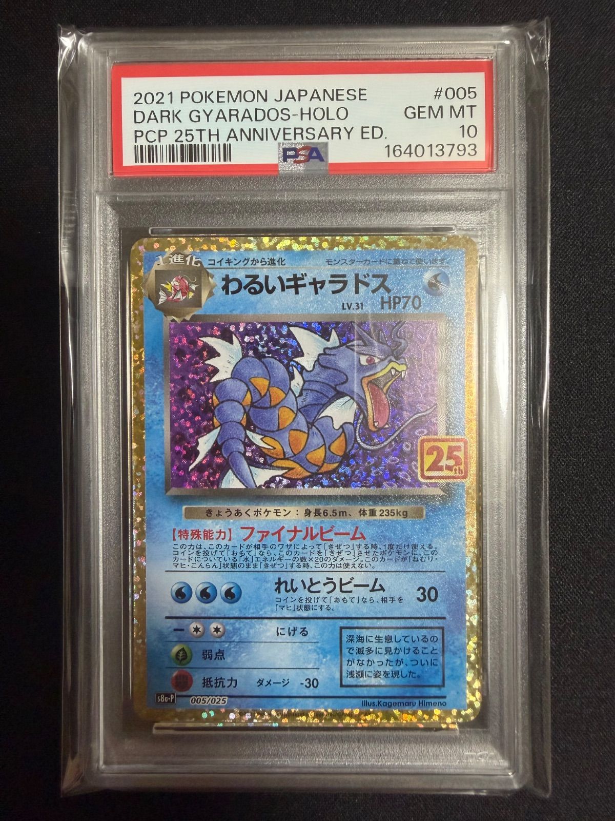 ひかるコイキング わるいギャラドス PSA10 連番 25th - メルカリ