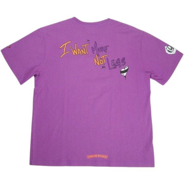 Size【L】 CHROME HEARTS クロム・ハーツ MATTY BOY PPO I WANT MORE NOT LESS S/S PURPLE Tシャツ 紫 【中古品-良い】 30012146