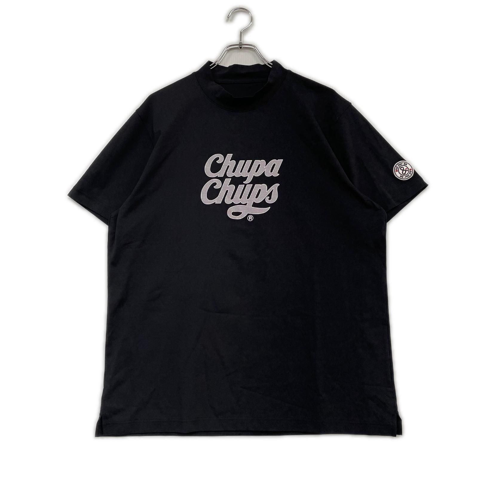 and per se×Chupa Chupsコラボ 半袖シャツ タグ付き 未使用品 メンズ アンパスィ and per se 半袖シャツ LL 黒 ブラック