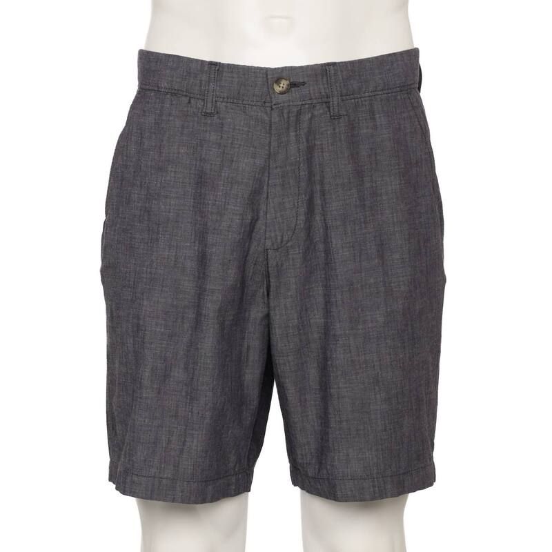 ソノマ レディース ボトムス ハーフパンツ・ショーツ ショートパンツ Sonoma Goods For Life 9Inch Flexwear Flat Front Shorts Black Cham