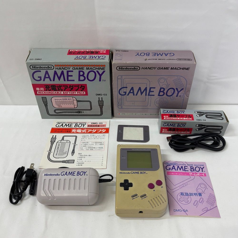 ◇任天堂GAMEBOY 初代 DMG-GA 充電式アダプタ 通信ケーブル 694 - メルカリ