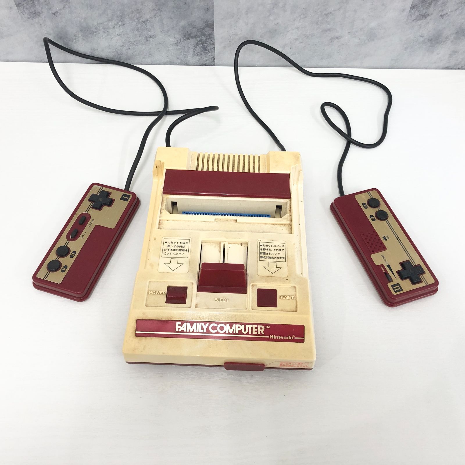 ジャンク Nintendo ファミリーコンピュータ HVC-001 初代ファミコン
