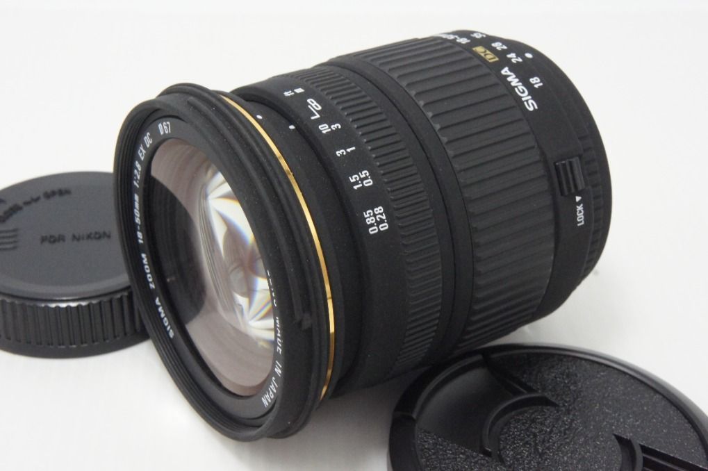 良品 SIGMA シグマ 18-50mm F2.8 EX D DC Nikon ニコン Fマウント