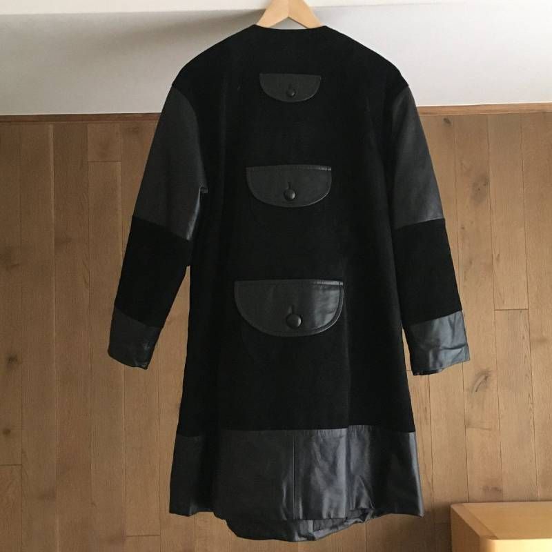 美品 ALBEROBELLO アルベロベロ オレボレブラ 本革 ムートン レザー