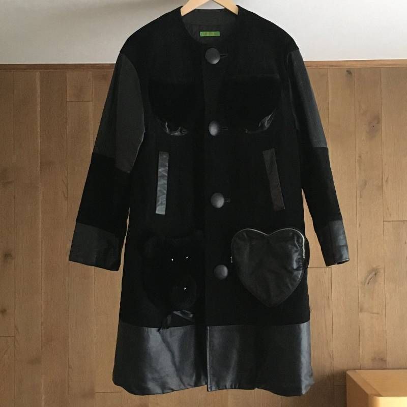 美品 ALBEROBELLO アルベロベロ オレボレブラ 本革 ムートン レザー