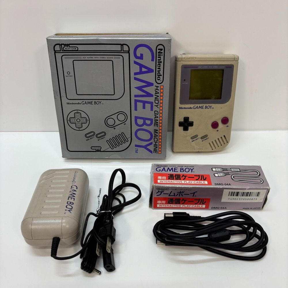 ◇任天堂 GAMEBOY 初代 充電式アダプタ 通信ケーブル 3点 698 - メルカリ