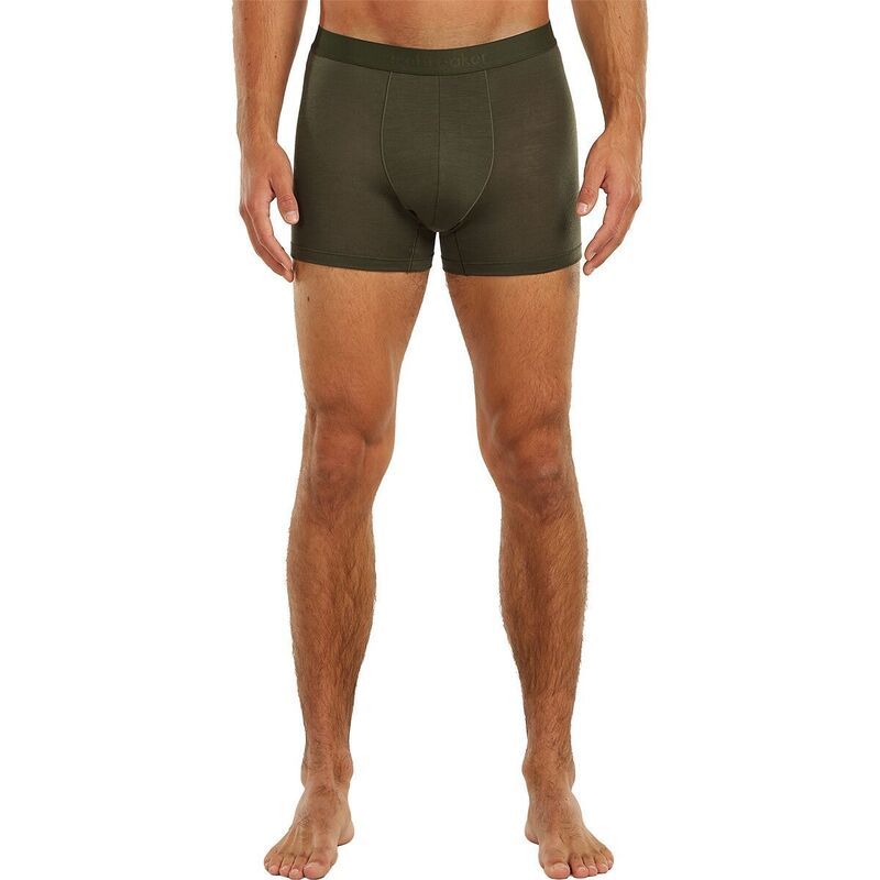 アイスブレーカー メンズ アンダーウェア ボクサーパンツ Icebreaker Merino 125 CoolLite Anatomica Boxer Mens Dark Loden