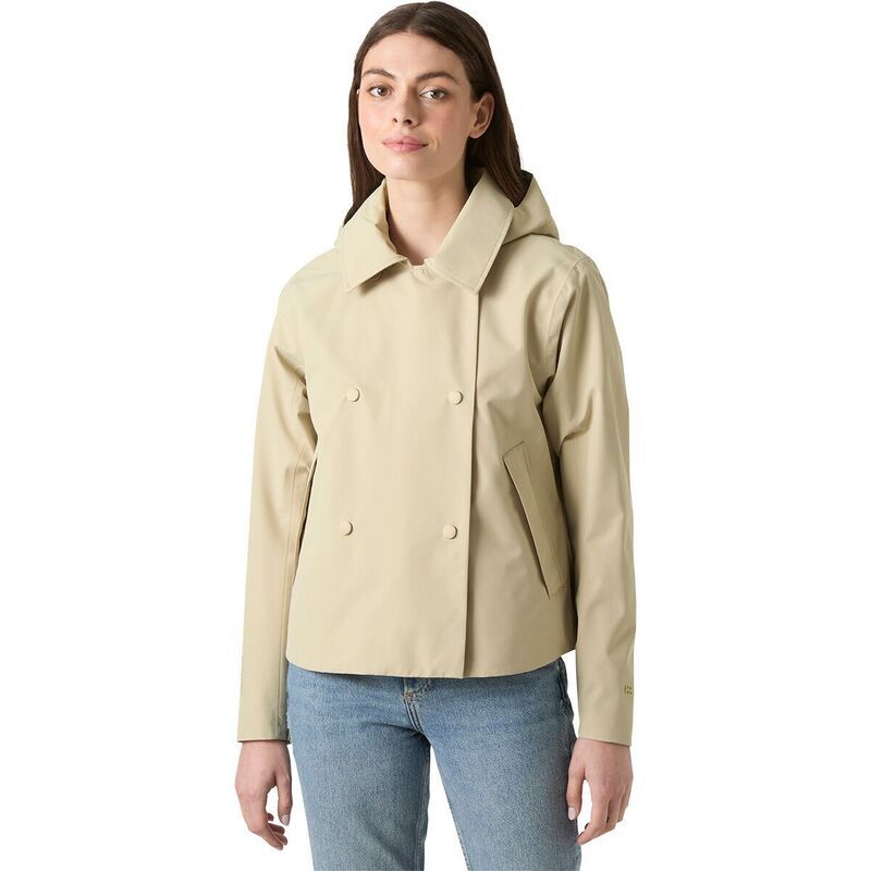 ヘリーハンセン レディース アウター ジャケット・ブルゾン Helly Hansen Avenue Shortrench Womens Hh Khaki カーキ