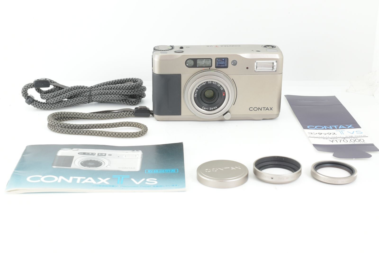 LCD Works 【美品】Contax TVS Point & Shoot 35mm Film Camera