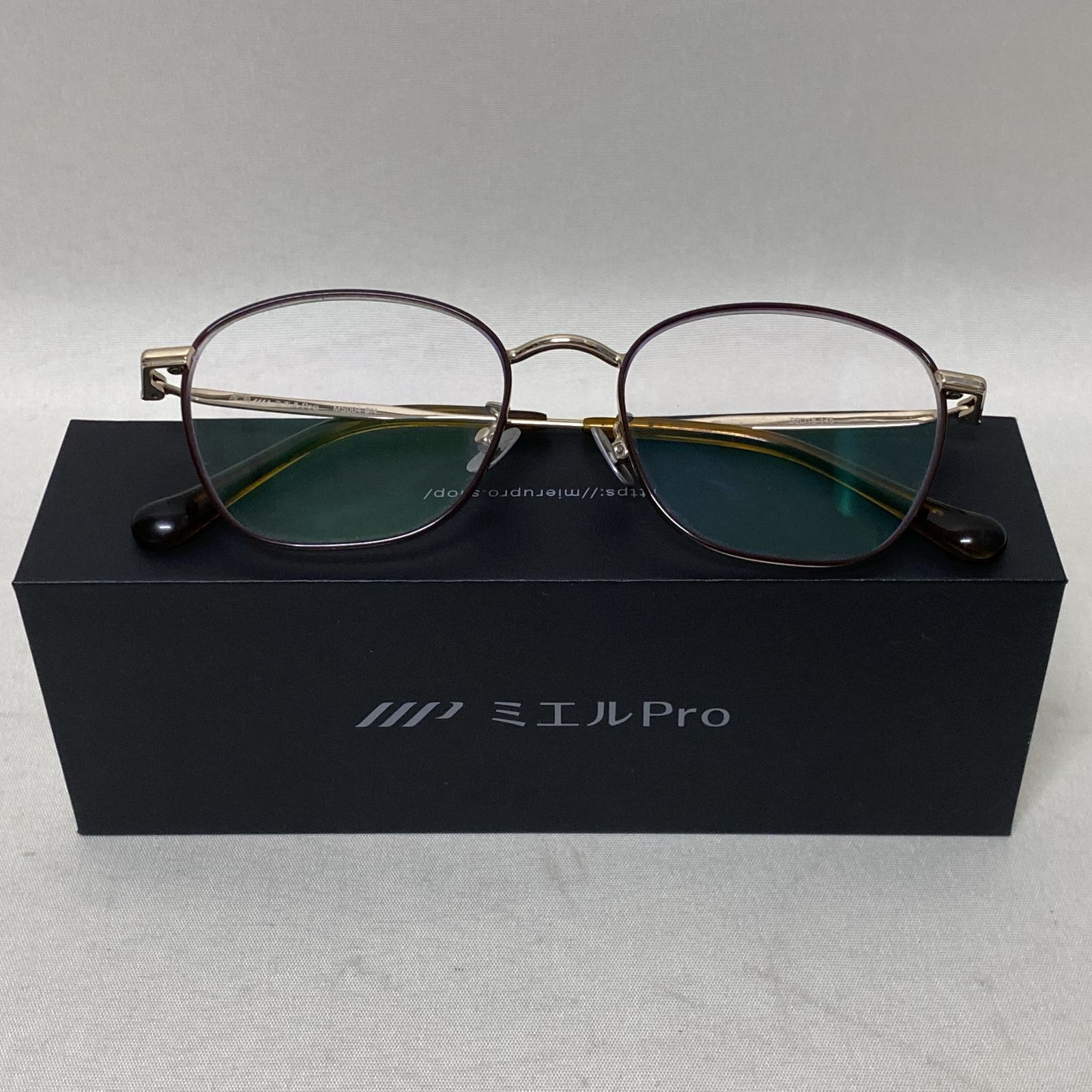 浜館81-2376] ミエルPro 老眼鏡 MS004-BN 男性向け [中古品] - メルカリ