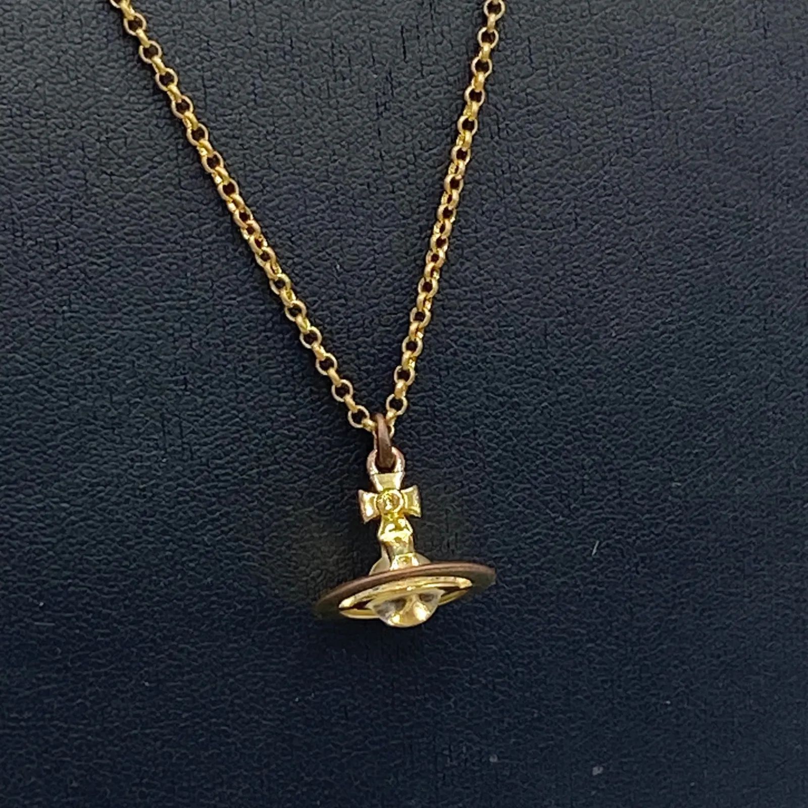 Vivienne Westwood Vivienne Westwood Necklace Choker Orb Gold Light Stone