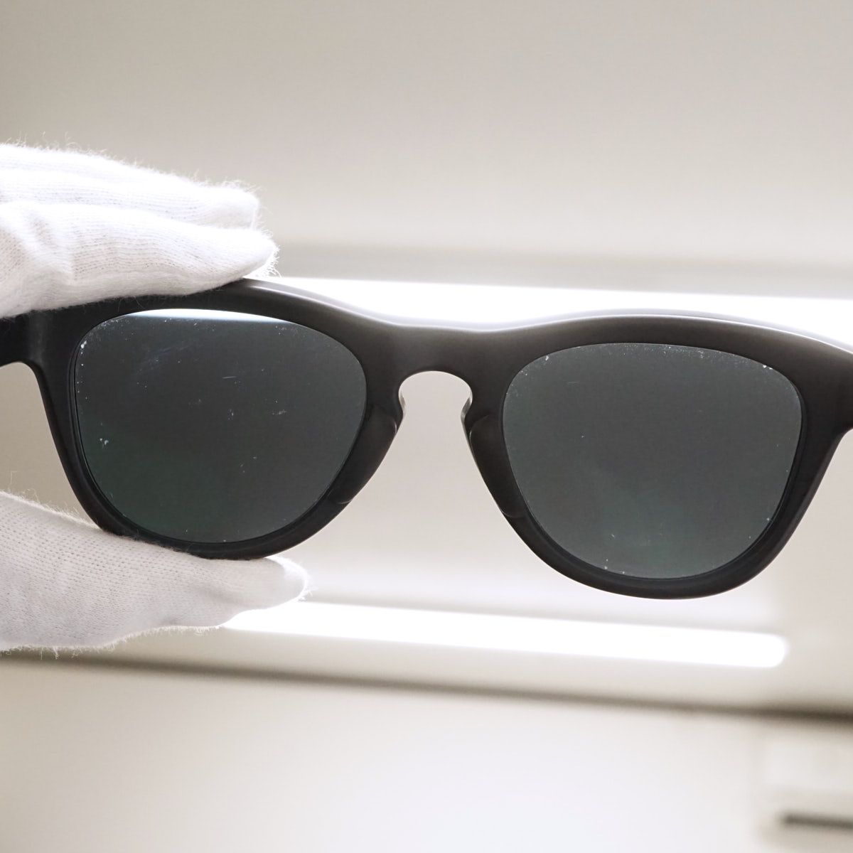 サングラス BEAMS DESIGN JINS URF-24S-227AA 94 USED美品 ブラック