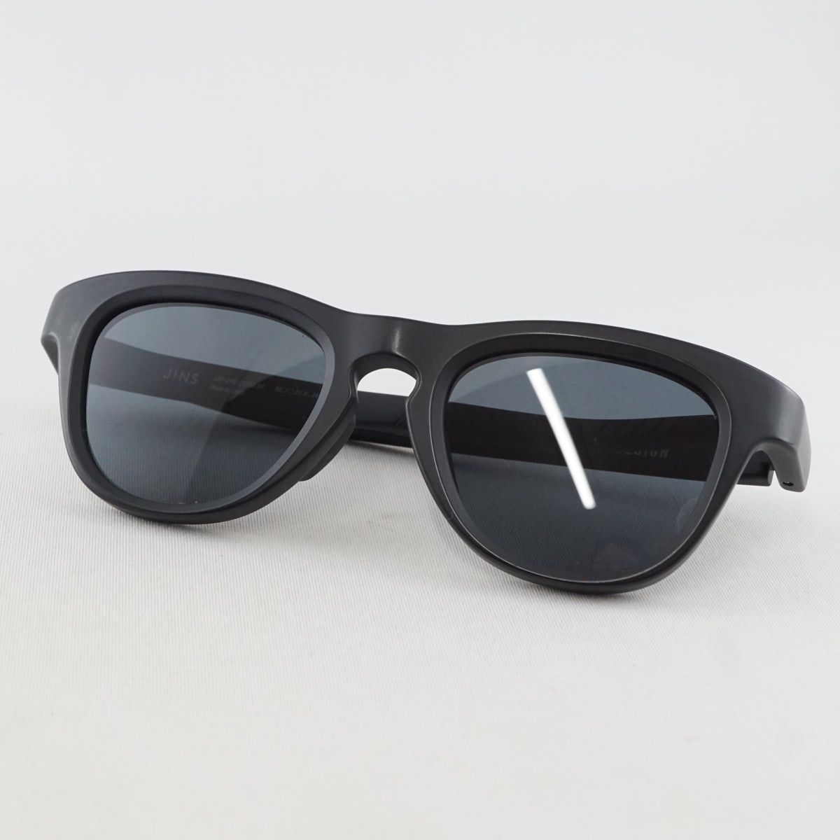 サングラス BEAMS DESIGN JINS URF-24S-227AA 94 USED美品 ブラック