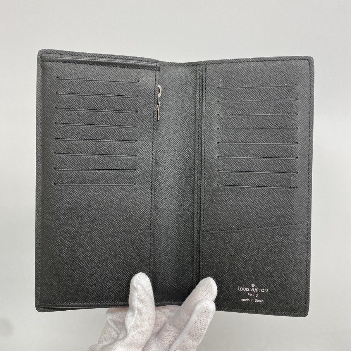 ★最終価格【6ga0742-k】ルイヴィトン 長財布 モノグラム・エクリプス ポルトフォイユブラザ M61697 ブラック【中古】メンズ 6ga0742-k】ルイヴィトン 長財布 モノグラム・エクリプス