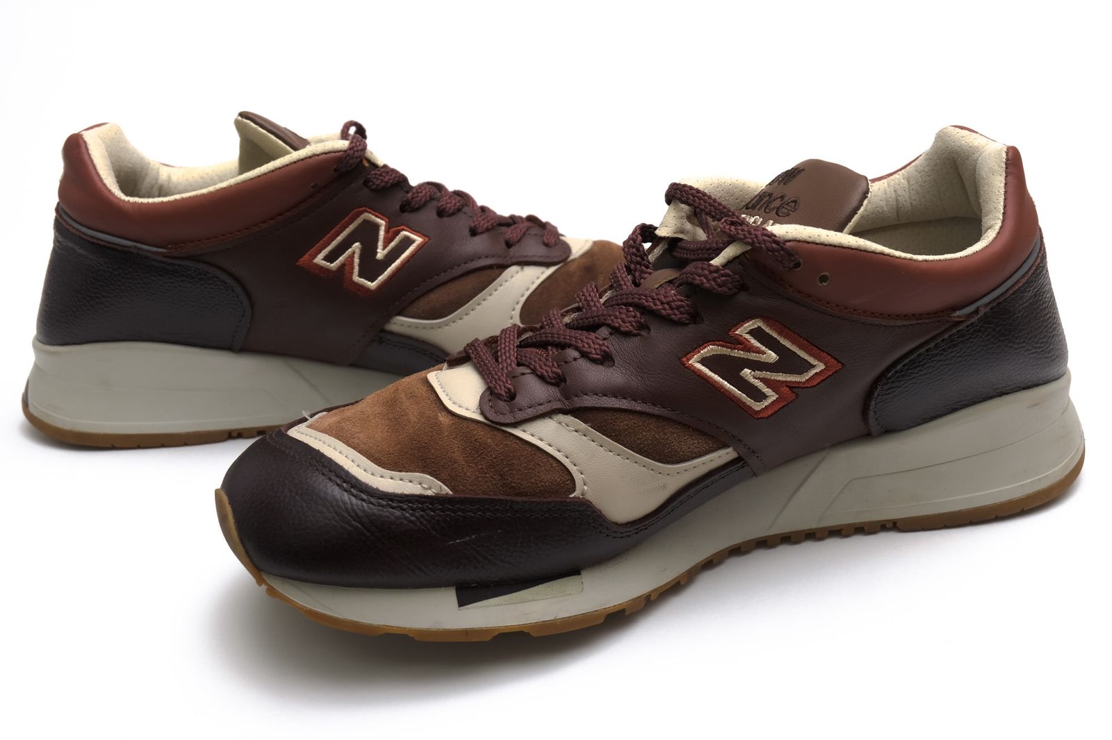 ニューバランス／NEW BALANCE シューズ スニーカー 靴 ローカット メンズ 男性 男性用 ナイロン レザー 革 本革 ブラウン 茶  M1500GBI Gentlemen’s Pack ENCAPミッドソール ニューバランス／NEW BALANCE シューズ スニーカー 靴 ローカット