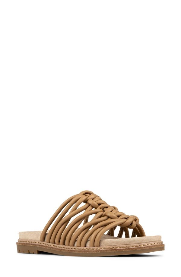 ドナルドプリネール レディース シューズ サンダル Donald Pliner Loni Slide Sandal Camel キャメル
