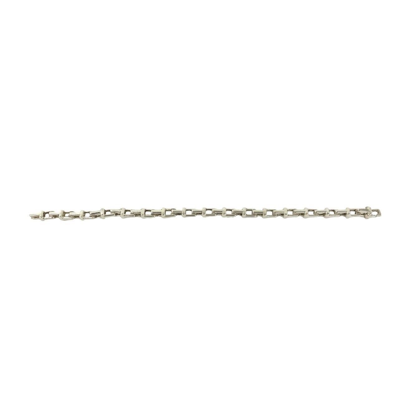 極 美品 TIFFANY&Co. ティファニー T ナロー ブレスレット シルバー925