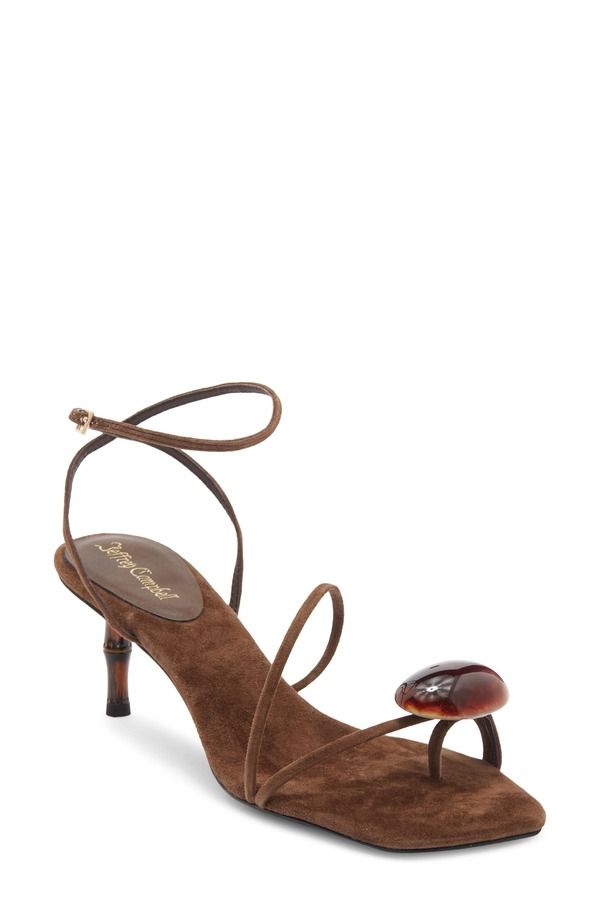 ジェフリー キャンベル レディース シューズ ヒール サンダル Jeffrey Campbell Carnelian Sandal Espresso Suede