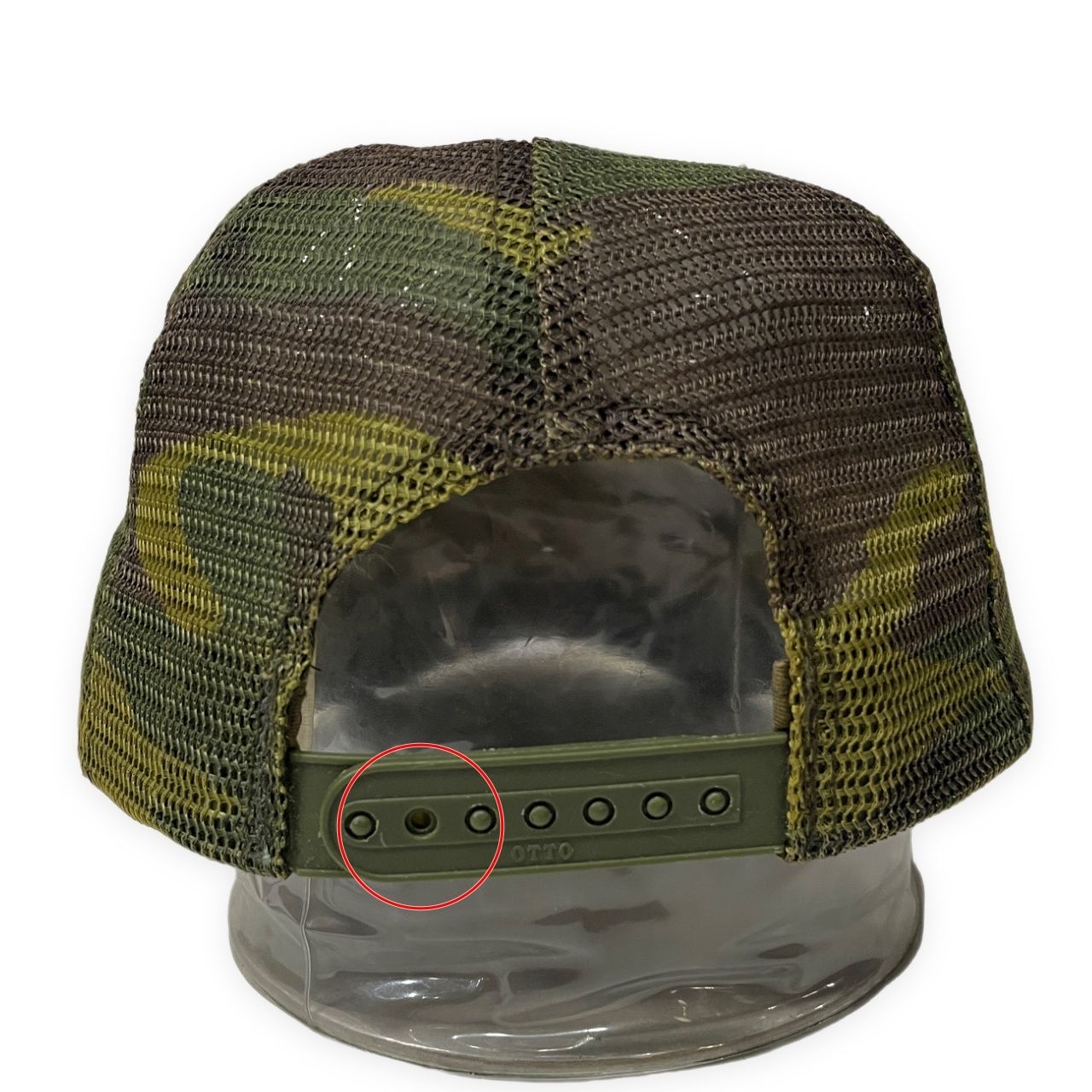 CHROME HEARTS TRUCKER CAP クロスボールカモフラージュメッシュ