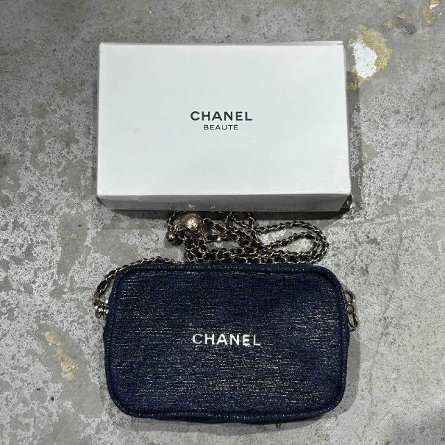 CHANEL POUCH BAG ノベルティ シャネル ポーチ バッグ 心斎橋 - メルカリ