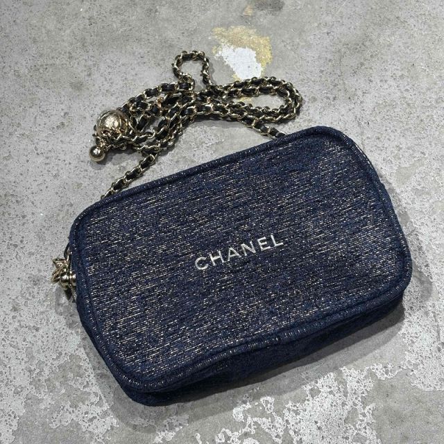 CHANEL POUCH BAG ノベルティ シャネル ポーチ バッグ 心斎橋 - メルカリ