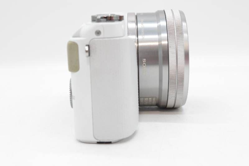 □【動作品】ソニー SONY α NEX-3N ホワイト E PZ 16-50mm F3.5-5.6