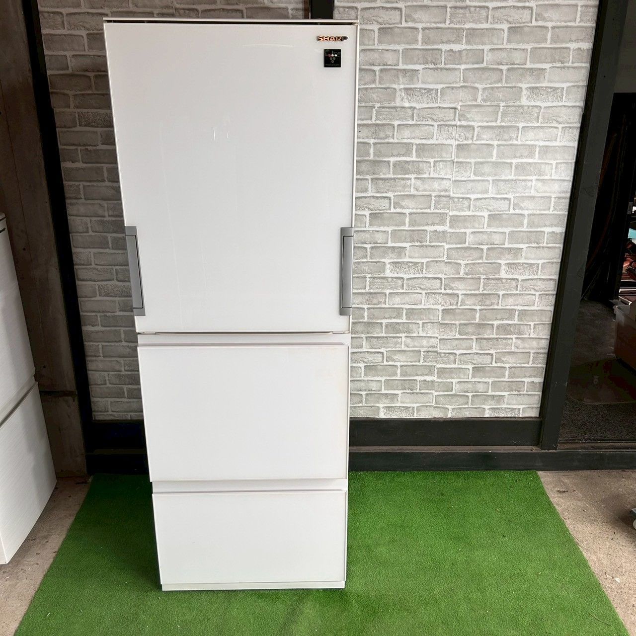 SHARP シャープ 2019年製 冷蔵庫 350L 大容量 3ドア どっちもドア 
