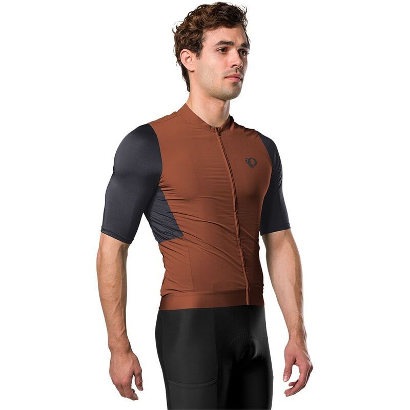 パールイズミ メンズ トップス Tシャツ 半袖 ジャージー PEARL iZUMi Expedition ShortSleeve Jersey Mens Root BeerBlack ブラック