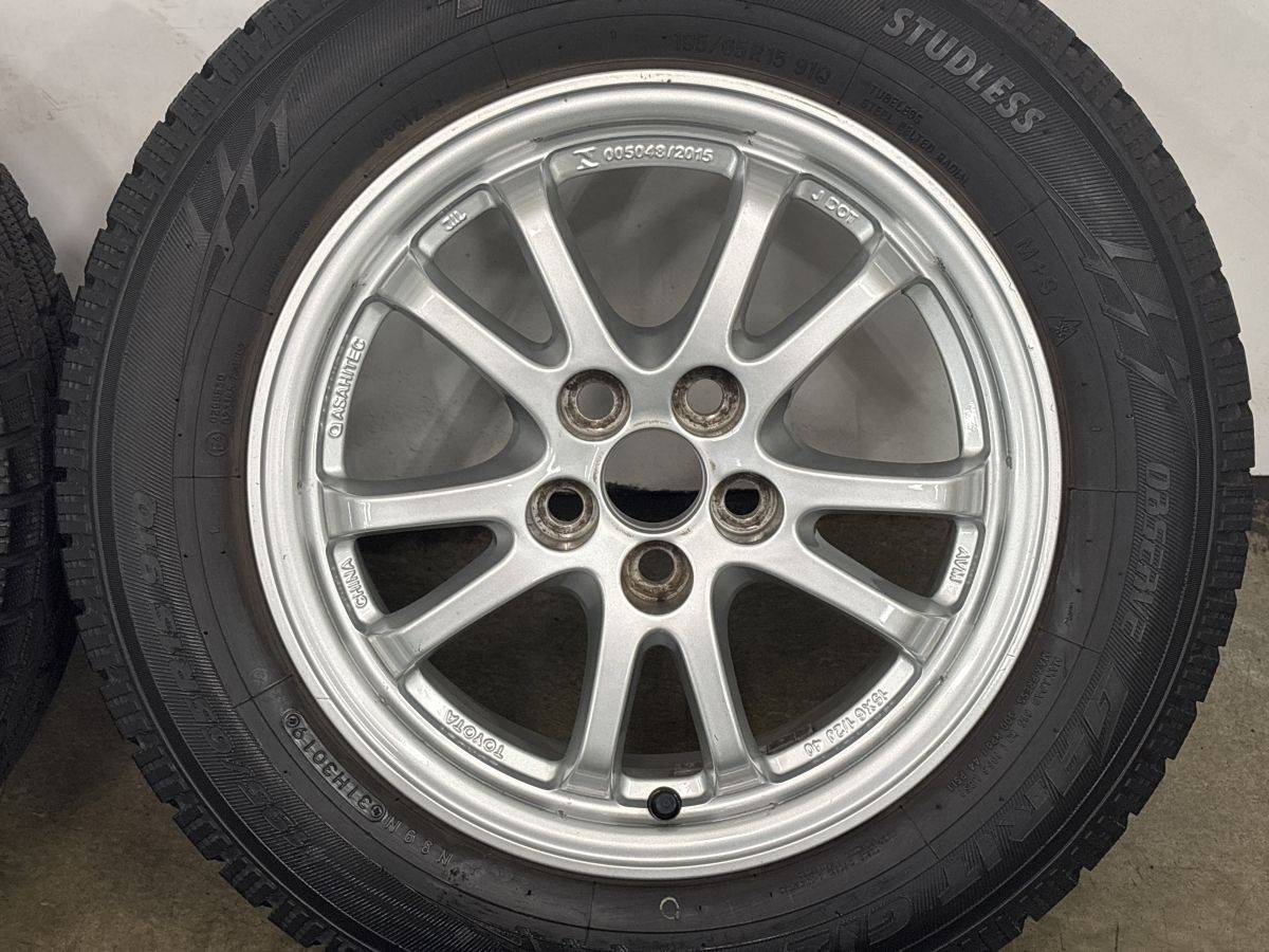 ホイールのみ販売可能】トヨタ 50 プリウス 純正 15in 6.5J+40 PCD100