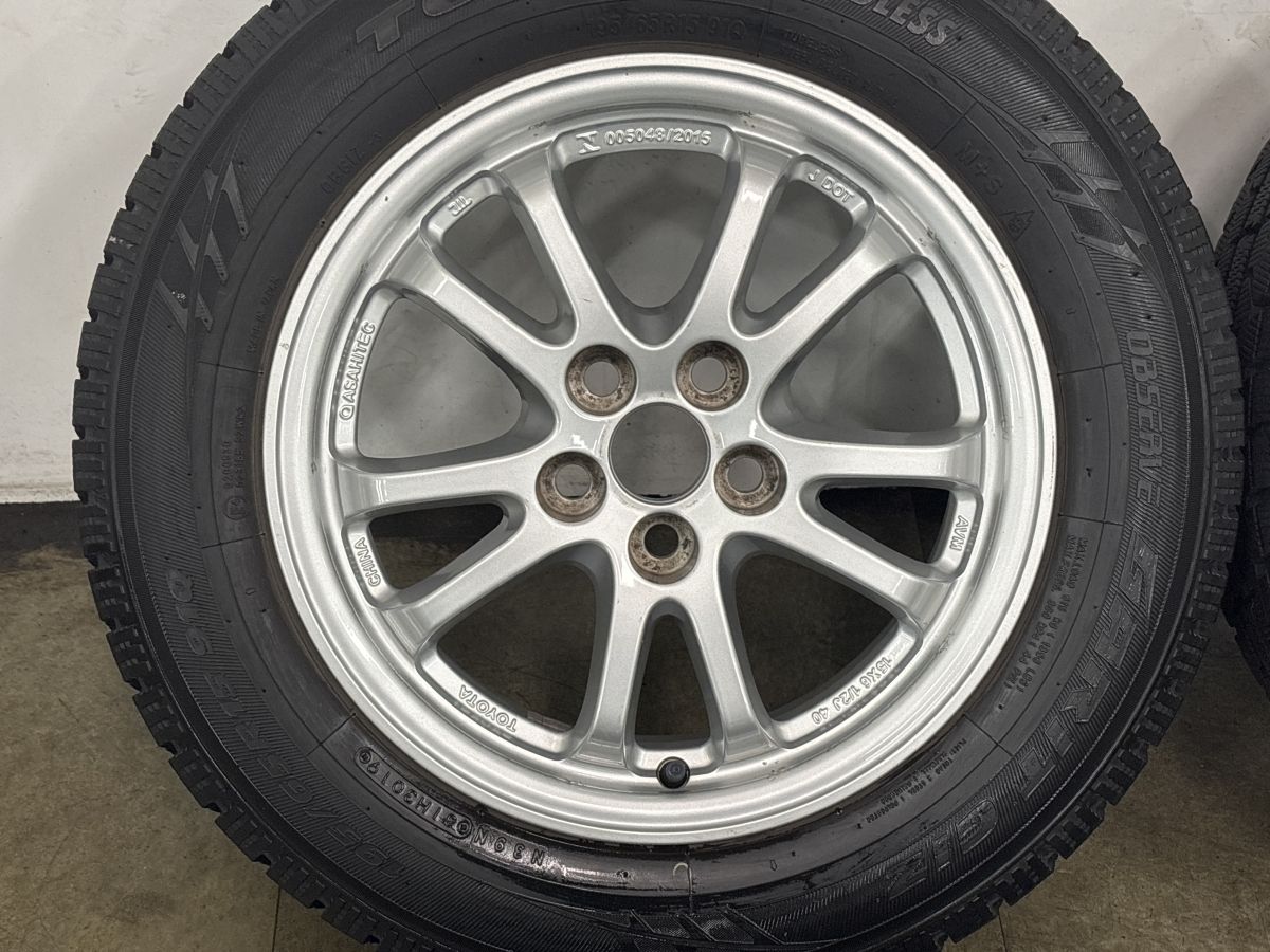 トヨタ プリウス 50シリーズ純正15インチホイールタイヤ195/65r15 ホイールのみ販売可能】トヨタ 50 プリウス 純正 15in 6.5J+40 PCD100