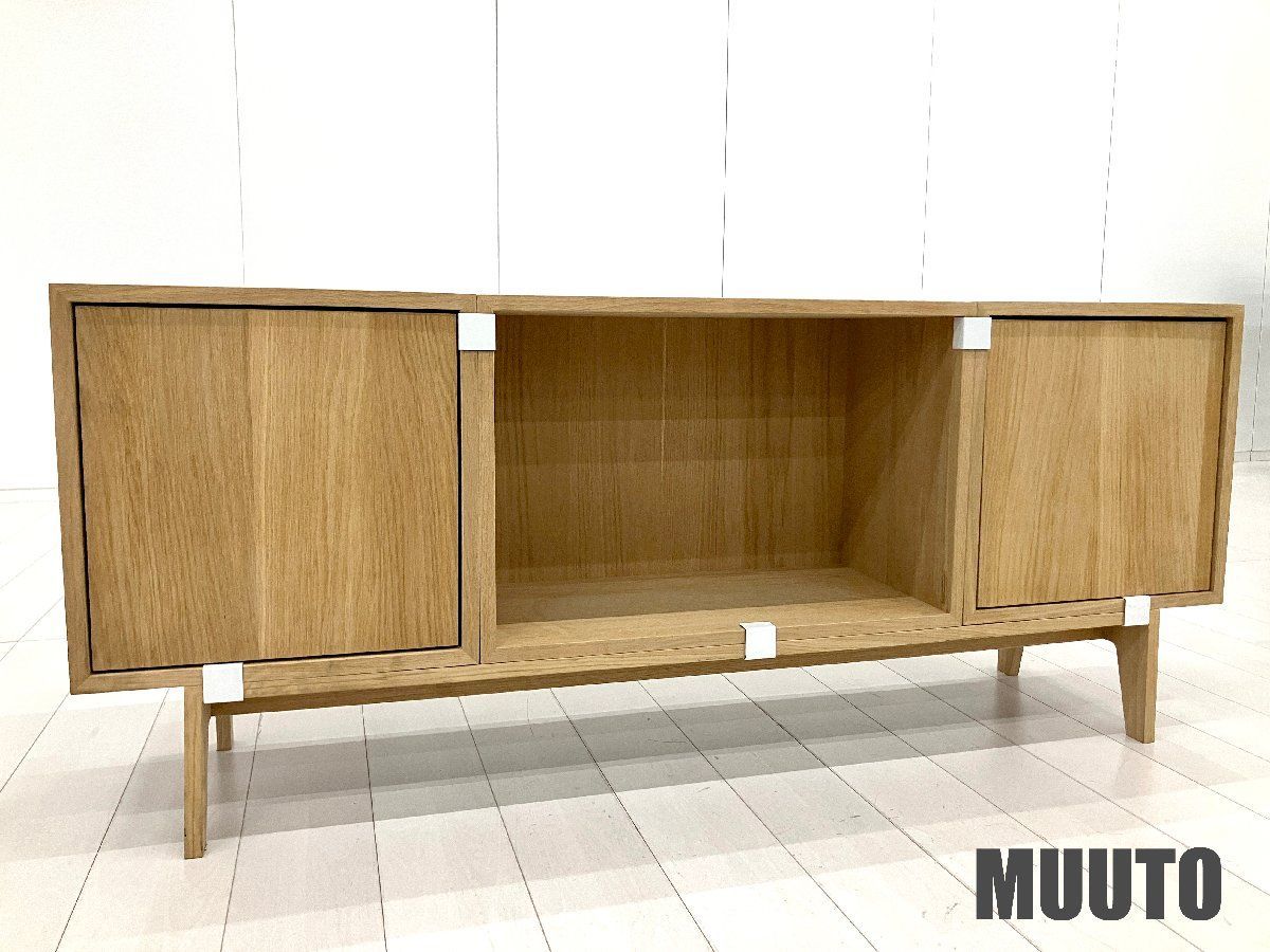 MUUTO / ムート■Stacked Shelves / スタッカブルシェルフ■オーク■収納棚 /キャビネット■クリップ13個付