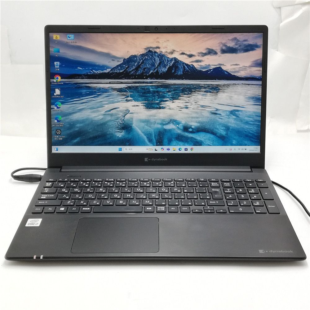 高性能 Wi-Fi有 中古ノートパソコン 東芝 P55/FS Core i7 10510U 16GB 512GB 高速SSD 無線LAN Bluetooth カメラ Windows11 Office 即使用可