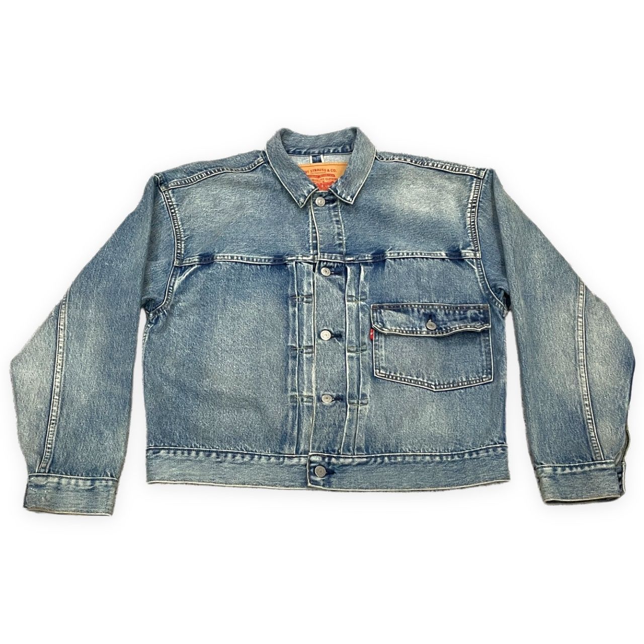 Levi's リーバイス BEAMS別注 サイズS SUPER WIDE TRUCKER スーパーワイドトラッカー デニムジャケット PC9-A2265-0000 Levi's リーバイス BEAMS別注 サイズS SUPER WIDE TRUCKER スーパー