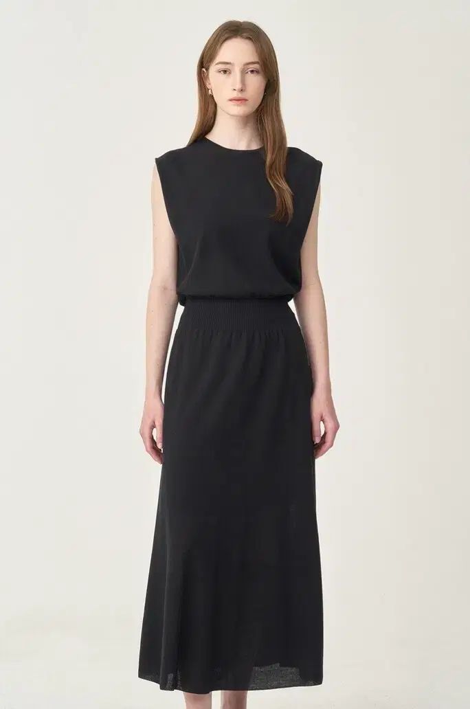 the CASHMERE ホールガーメント キャップスリーブ 밴딩 ONE PIECE 新品