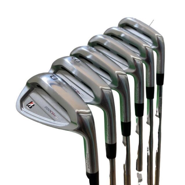 【中古】 ブリヂストン BRIDGESTONE 222CB+ 6S アイアンセット IR NS PRO 950GH neo (フレックスS) メンズ 男性用 右利き 右用 Cランク ゴルフクラブ