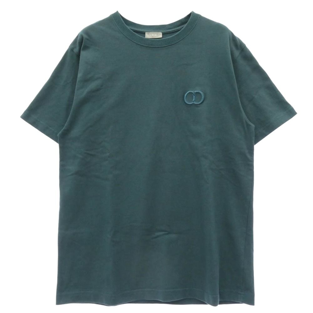 ディオール CD Dior Iconブラック ポロシャツ dior（柄刺繍）（Tシャツ