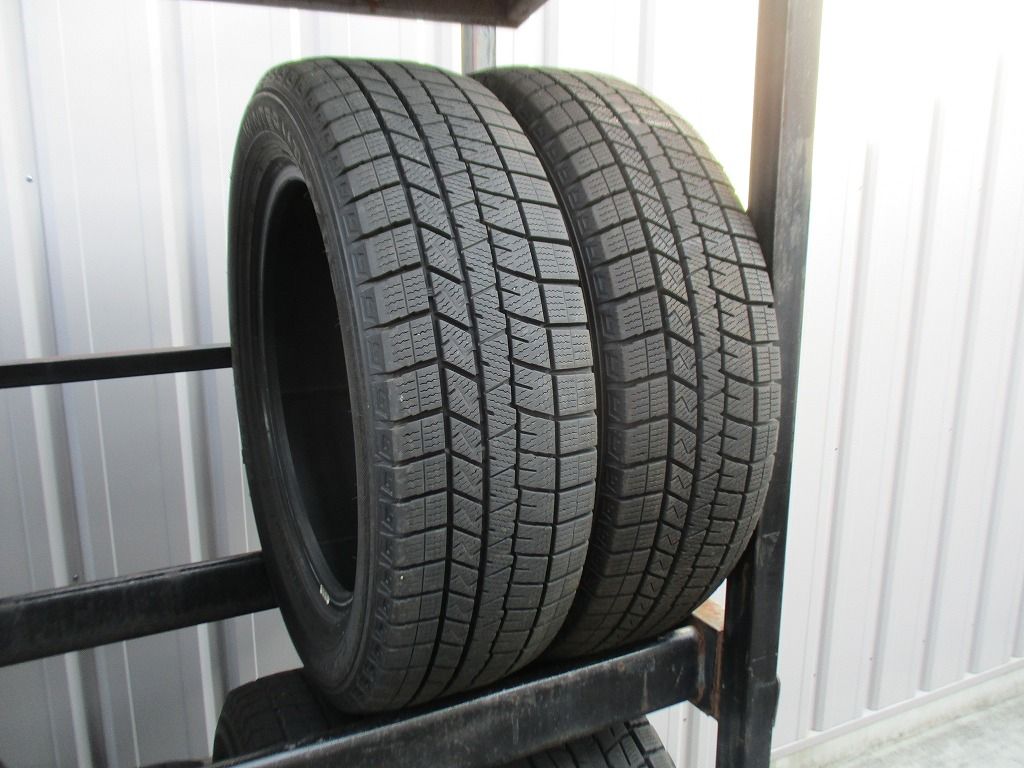 ★☆185/60R16 86Q ダンロップ WINTER MAXX WM03 スタッドレス 2023年製 2本 送料込 T74350225☆★インボイス領収書発行可能