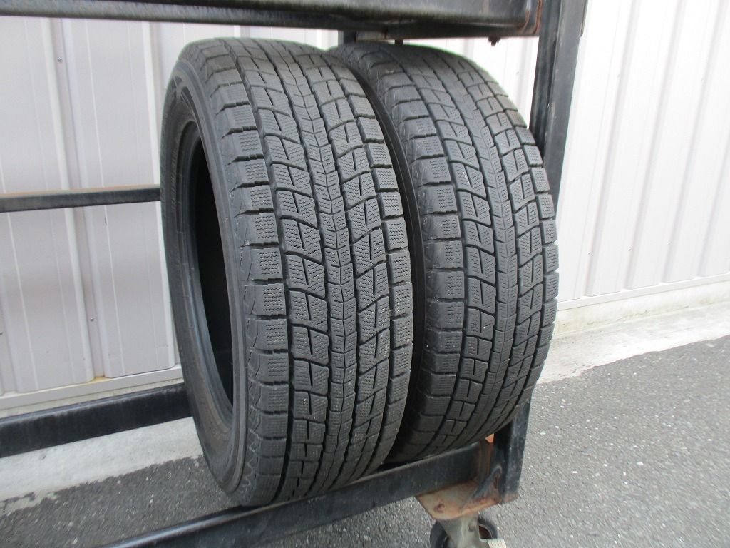 ★☆225/65R17 102Q ダンロップ WINTER MAXX SJ8 スタッドレス 2021年製 2本 送料込 T74400225☆★インボイス領収書発行可能