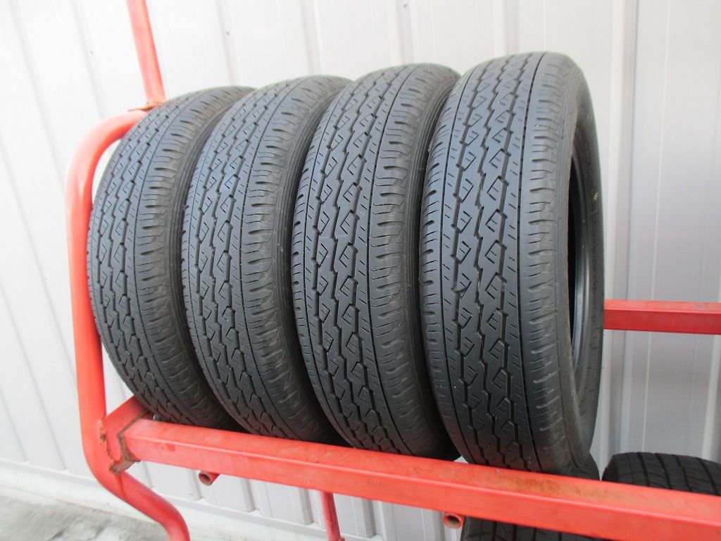 ★☆145/80R12 80/78N LT ブリヂストン K370 2021年製 4本 送料込 T74450225☆★インボイス領収書発行可能