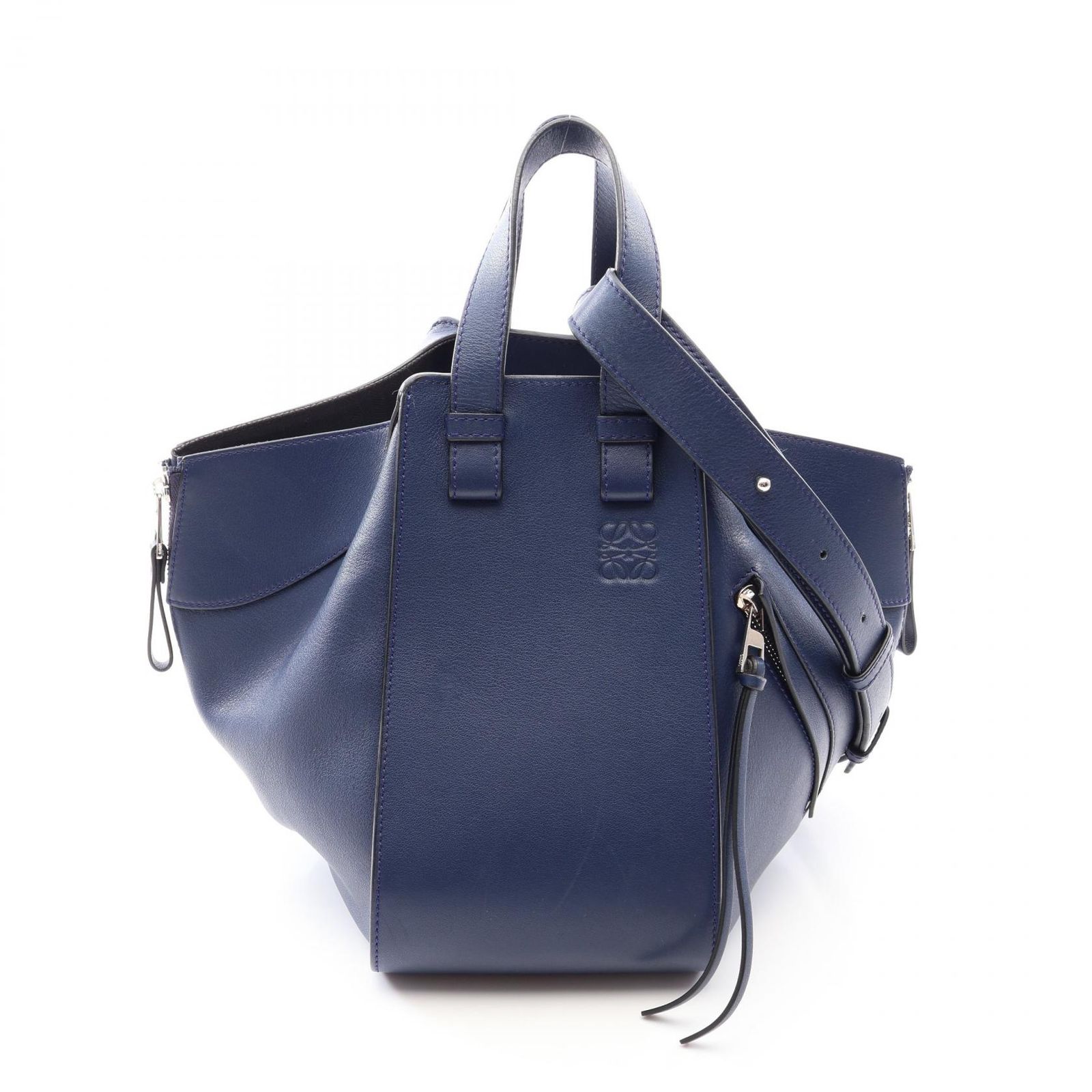 LOEWE ハンモック　small ネイビー ロエベ LOEWE ハンドバッグ HAMMOCK SMALL ハンモック スモール 2WAY
