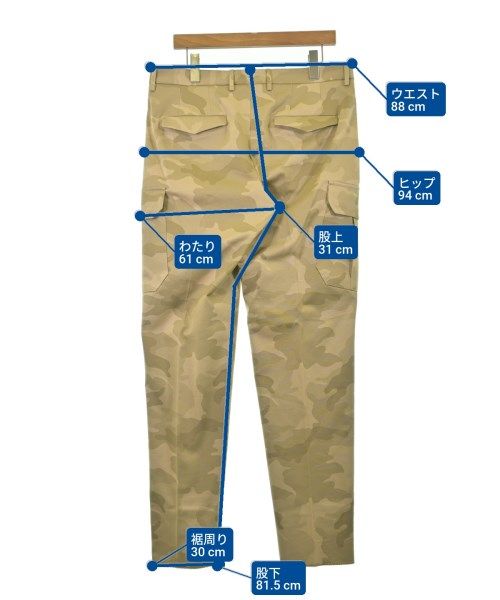 TAGLIATORE タリアトーレ カーゴパンツ XL ベージュ 【古着】【中古】【送料無料】 TAGLIATORE カーゴパンツ メンズ 【古着】【中古】【送料無料】 - メルカリ