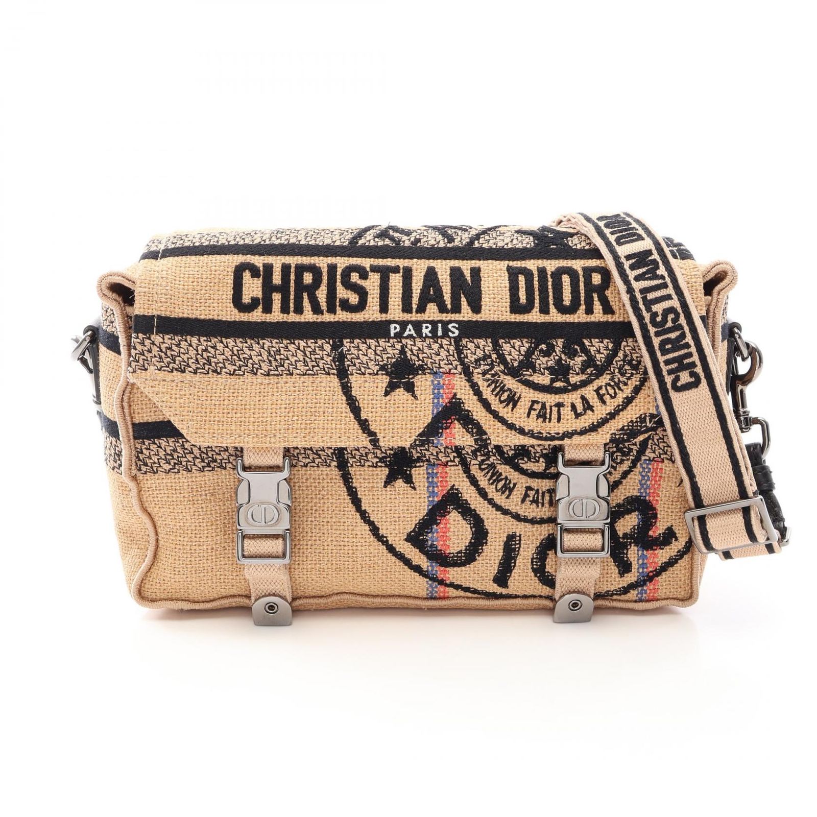 ディオール Dior ショルダーバッグ ディオールキャンプ ベージュ その他 ディオールキャンプ ショルダーバッグ レディース Used A