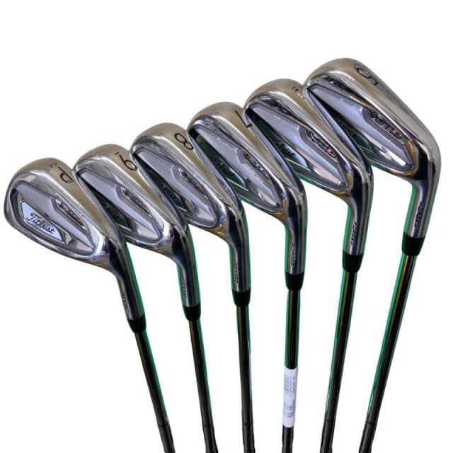 【中古】 タイトリスト Titleist T100S 6S アイアンセット IR 純正特注シャフト (フレックスX) メンズ 男性用 右利き 右用 Eランク ゴルフクラブ