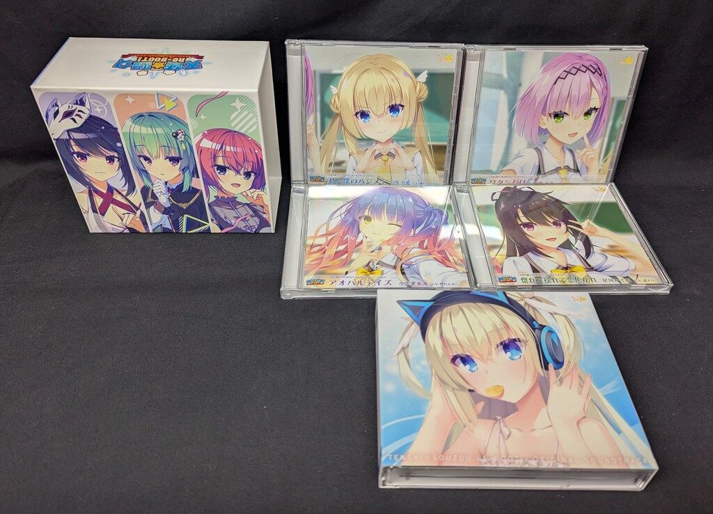 ゲームCD 天使☆騒々 RE-BOOT! オリジナルサウンドトラック+キャラクターソング4種 BOX付 セット