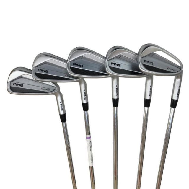 【中古】 ピン i240 5S アイアンセット IR Dynamic Gold (フレックスS) メンズ 男性用 右利き 右用 Dランク ゴルフクラブ