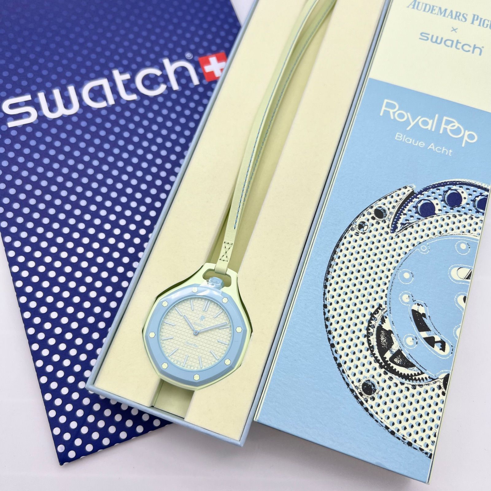 Swatch × AUDEMARS PIGUET ロイヤルポップ BLAUE ACHT SSX03L101N