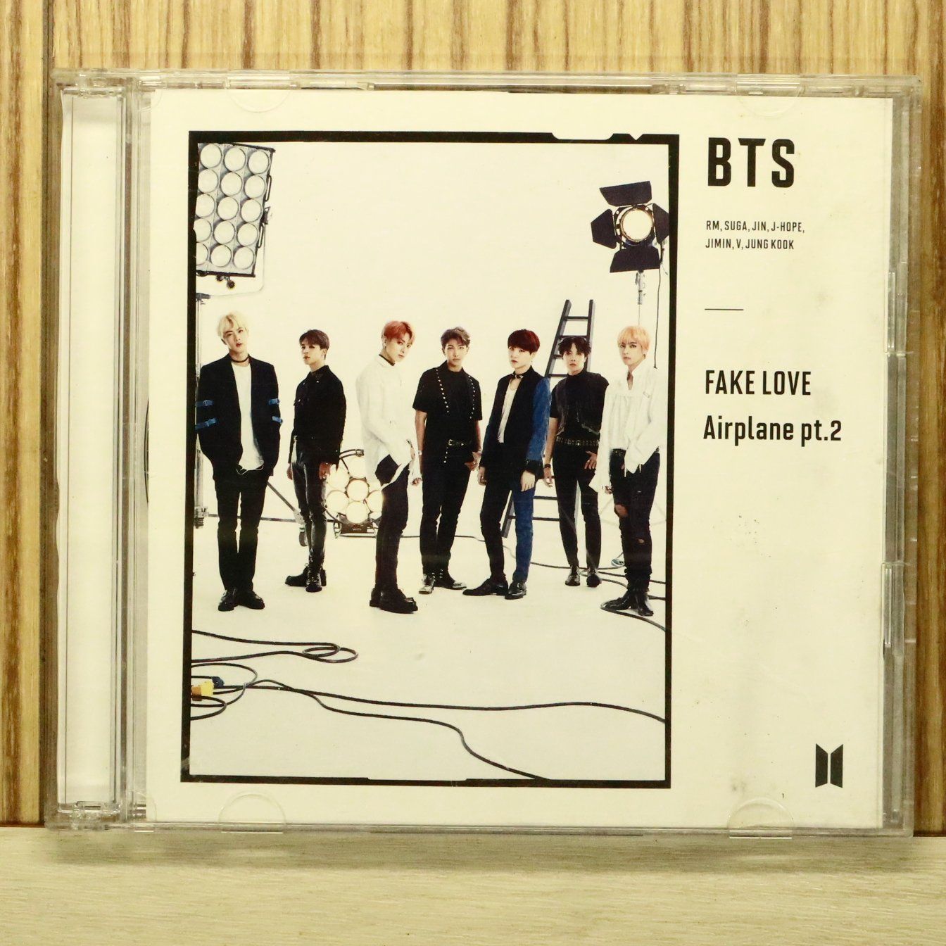 国内盤CD☆防弾少年団/BTS□ FAKE LOVE/Airplane pt.2(初回限定盤B