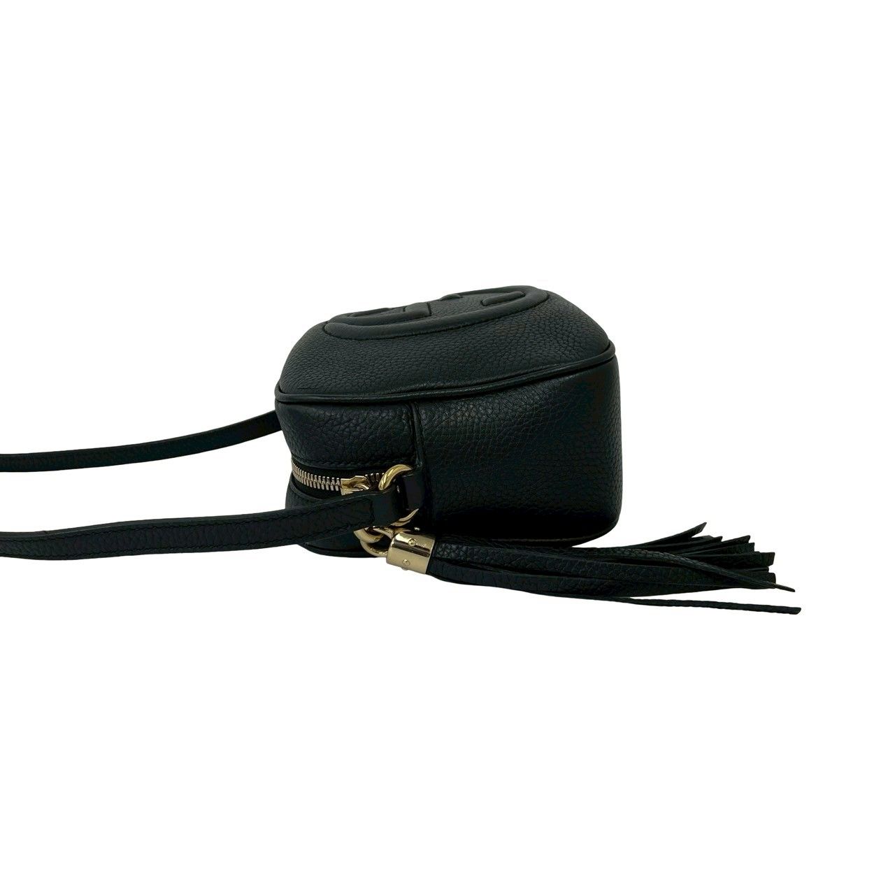 極 美品 GUCCI グッチ ソーホー インターロッキング G レザー 本革
