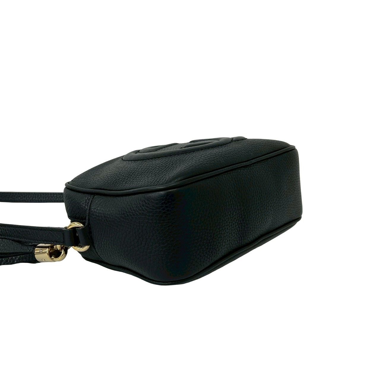 極 美品 GUCCI グッチ ソーホー インターロッキング G レザー 本革