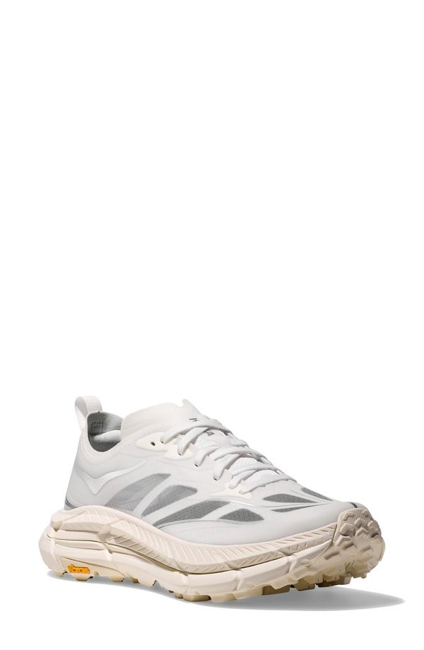 ホカオネオネ レディース シューズ スニーカー HOKA Mafate Speed 4 Lite Sneaker Frost Cosmic Grey グレー